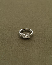 ANILLO NUDO TORSAL PLATA .925