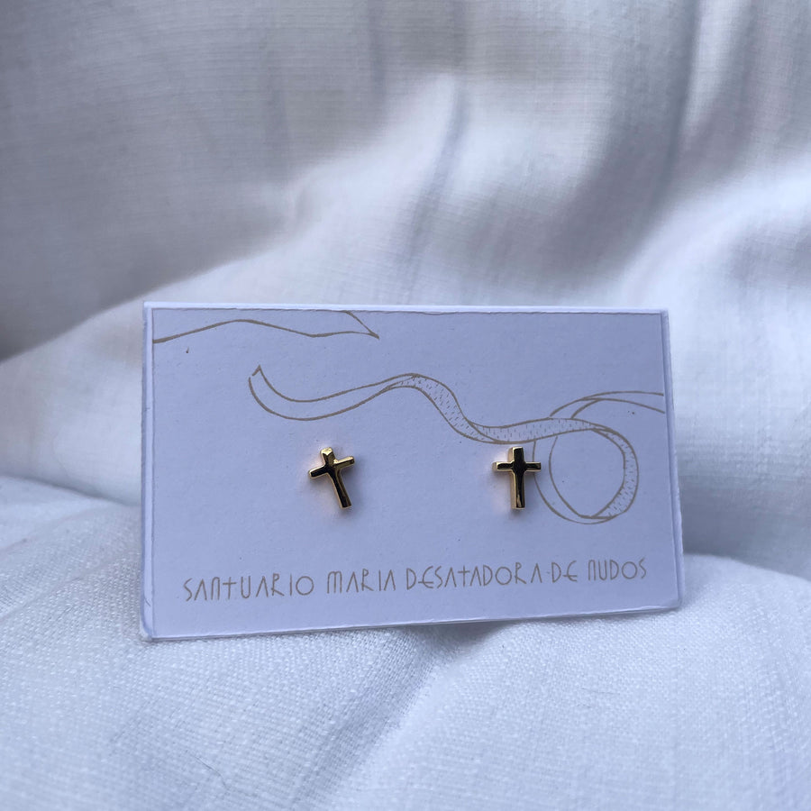 ARETES CRUZ MINI