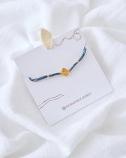 PULSERA CONCHA PEREGRINO BAÑO DE ORO