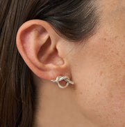 ARETES DESATA MIS NUDOS PLATA .925