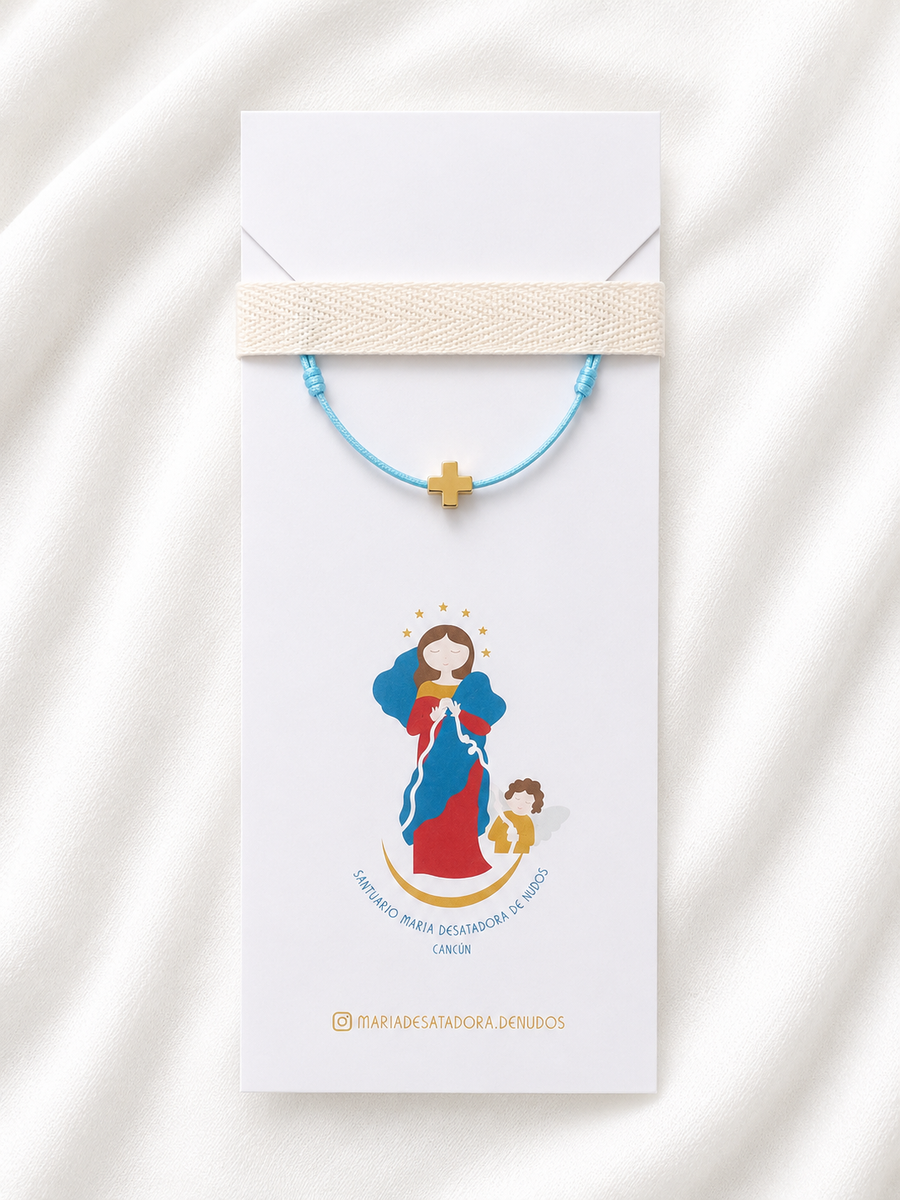 PULSERA CRUZ  MINI PARA NIÑOS