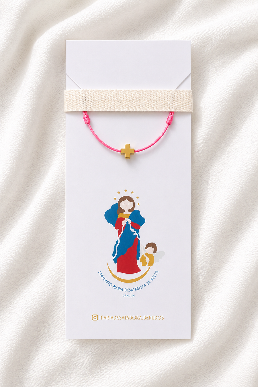 PULSERA CRUZ  MINI PARA NIÑOS