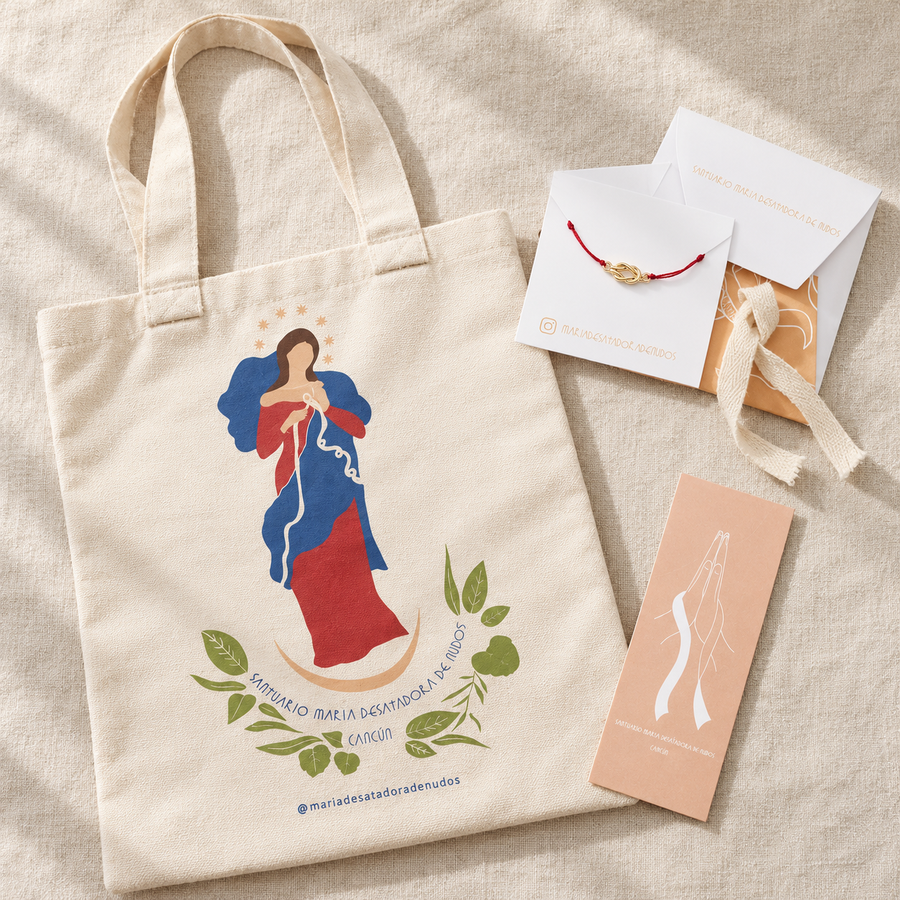 Set Para ella: pulsera + bolsa + separador